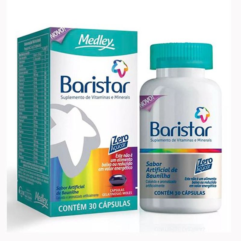 baristar 30 cápsulas gelatinosas