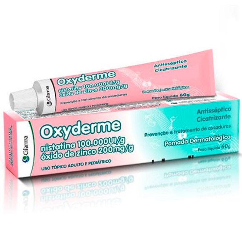 oxyderme 100.000ui/g+200mg/g pomada 60g