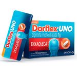 dorflex uno 1g 10 comprimidos