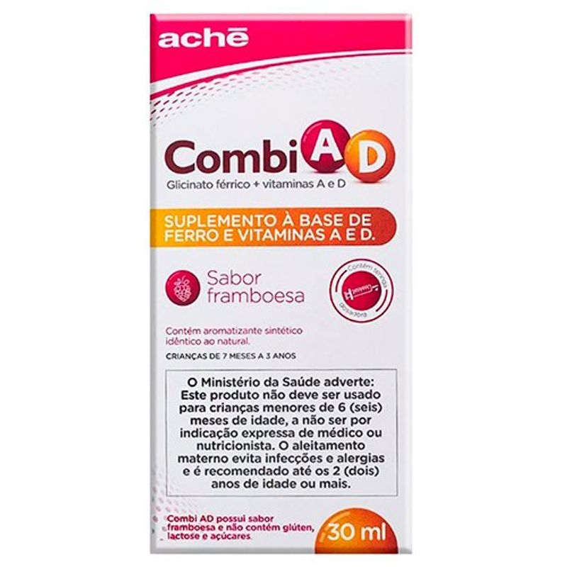 combi ad 30ml suspensão oral