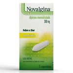 novalgina 300mg 5 supositório