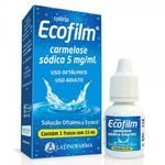 ecofilm 5mg/ml solução oftálmica 15ml
