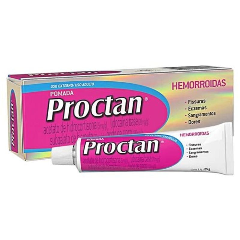 pomada para tratamento hemorroidas proctan 25g