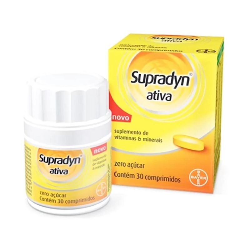supradyn ativa 30 comprimidos