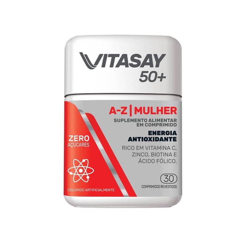 vitasay 50+ a-z mulher 30 comprimidos