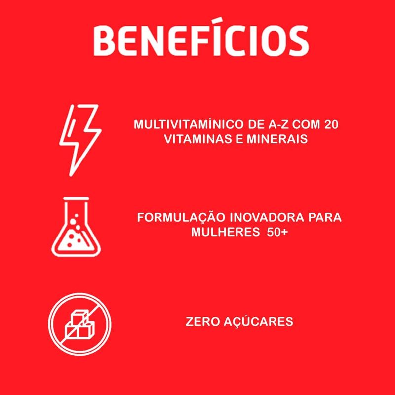 vitasay 50+ a-z mulher 30 comprimidos