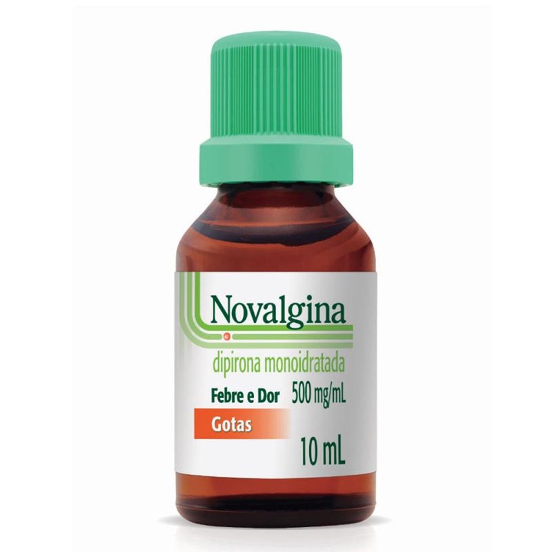 novalgina 500mg/ml solução oral gotas 10ml