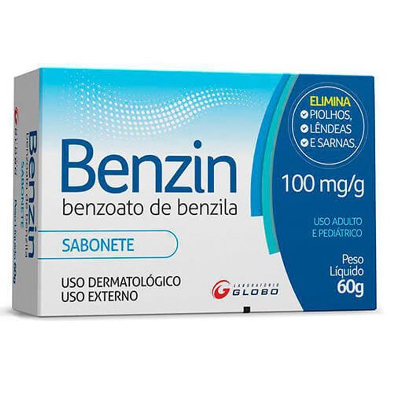 benzin 100mg/g sabonete 60g