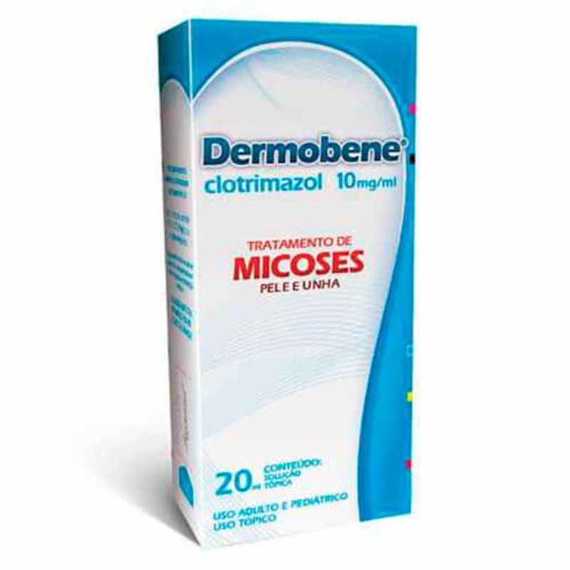 dermobene 10mg/ml solução tópica 20ml