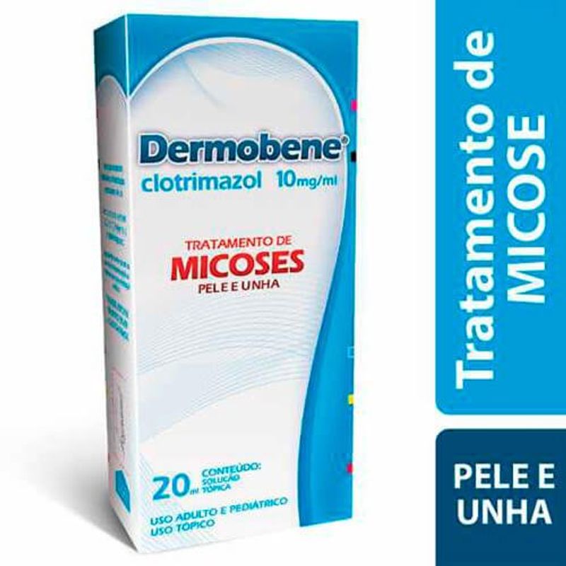 dermobene 10mg/ml solução tópica 20ml