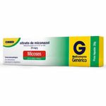 nitrato de miconazol 20mg/g creme 28g cimed genérico
