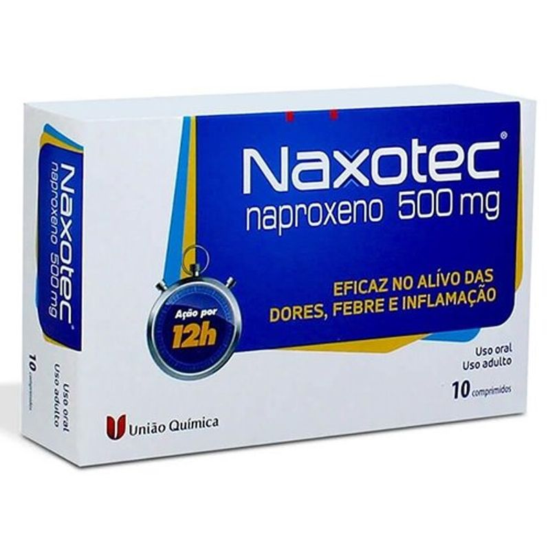 naxotec 500mg 10 comprimidos