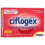 ciflogex 3mg 12 pastilhas sabor cereja cimed similar