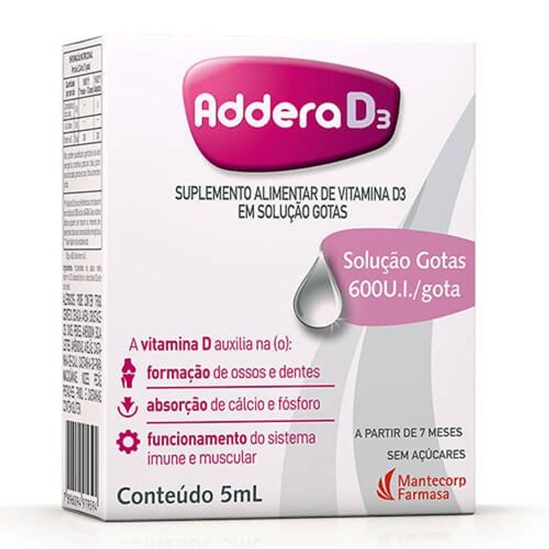 addera d3 600ui gotas 5ml