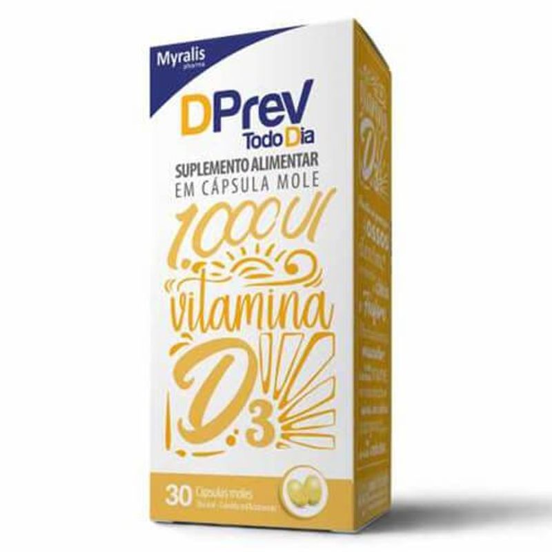 dprev 1.000ui 30 comprimidos revestidos