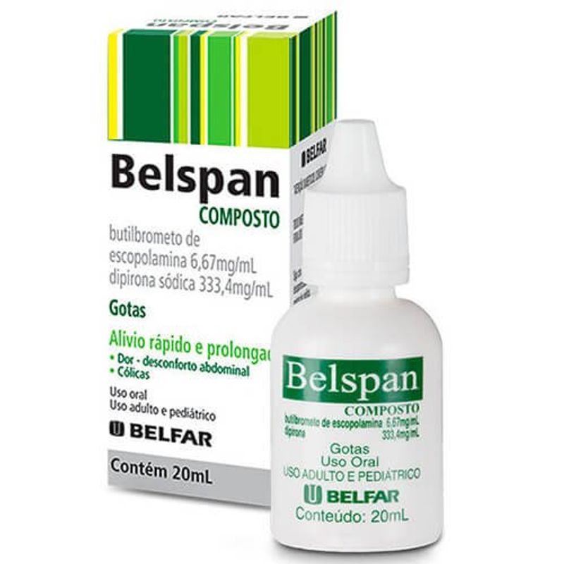 belspan composto gotas 20ml