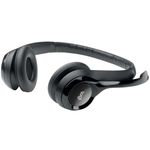 headset logitech h390 estéreo usb - preto