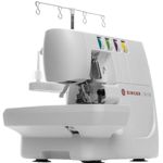 máquina de costura singer overloque doméstica branca s0105
