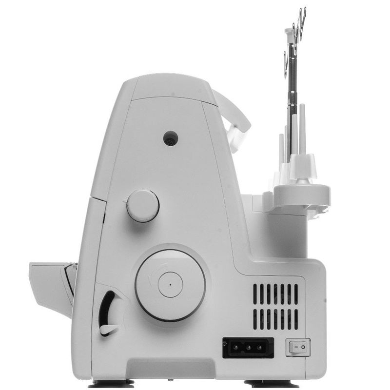 máquina de costura singer overloque doméstica branca s0105