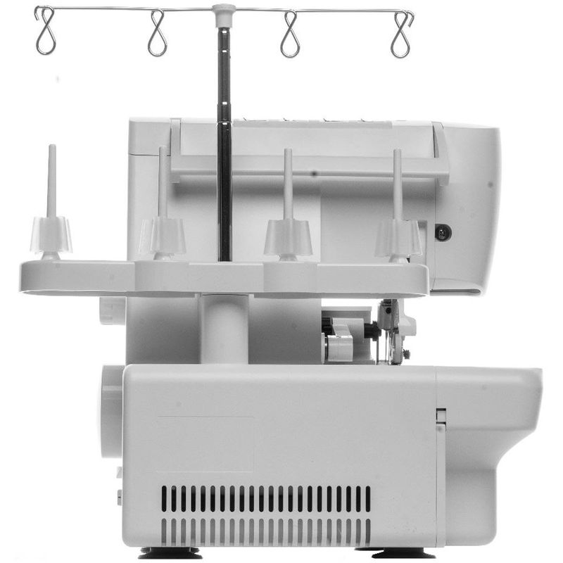 máquina de costura singer overloque doméstica branca s0105
