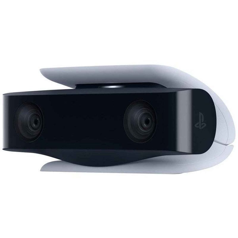 câmera sony ps5 playstation hd branco / preto