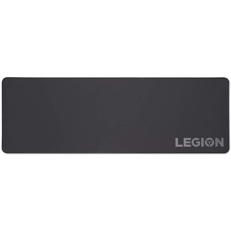 mouse pad gamer lenovo legion xl, microfibra, base antiderrapante, antidesgaste, borda trançada, preto - gxh0w29068