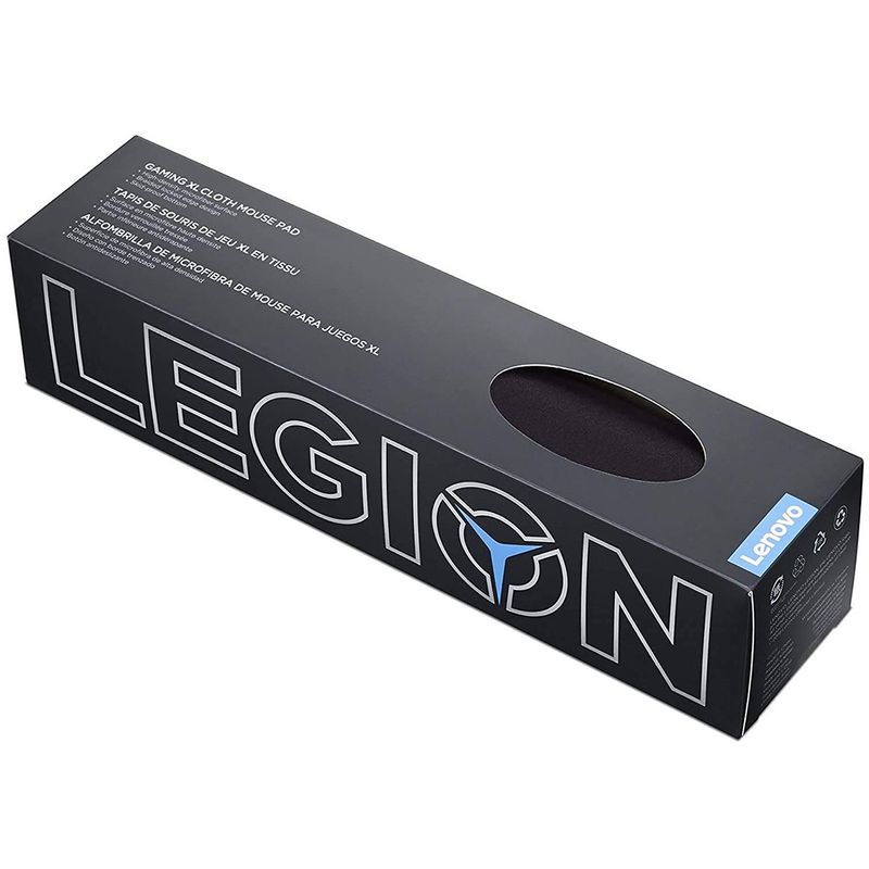 Mouse Pad Gamer Lenovo Legion XL Preto Antiderrapante