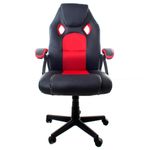 cadeira para escritório gamer latcor vermelho jaoc5179