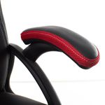 cadeira para escritório gamer latcor vermelho jaoc5179