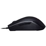 mouse gamer hyperx pulsefire rgb até 6200 dpi 7 botões preto hx-mc004b