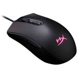 mouse gamer hyperx pulsefire rgb até 6200 dpi 7 botões preto hx-mc004b