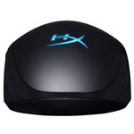 mouse gamer hyperx pulsefire rgb até 6200 dpi 7 botões preto hx-mc004b