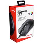 mouse gamer hyperx pulsefire rgb até 6200 dpi 7 botões preto hx-mc004b