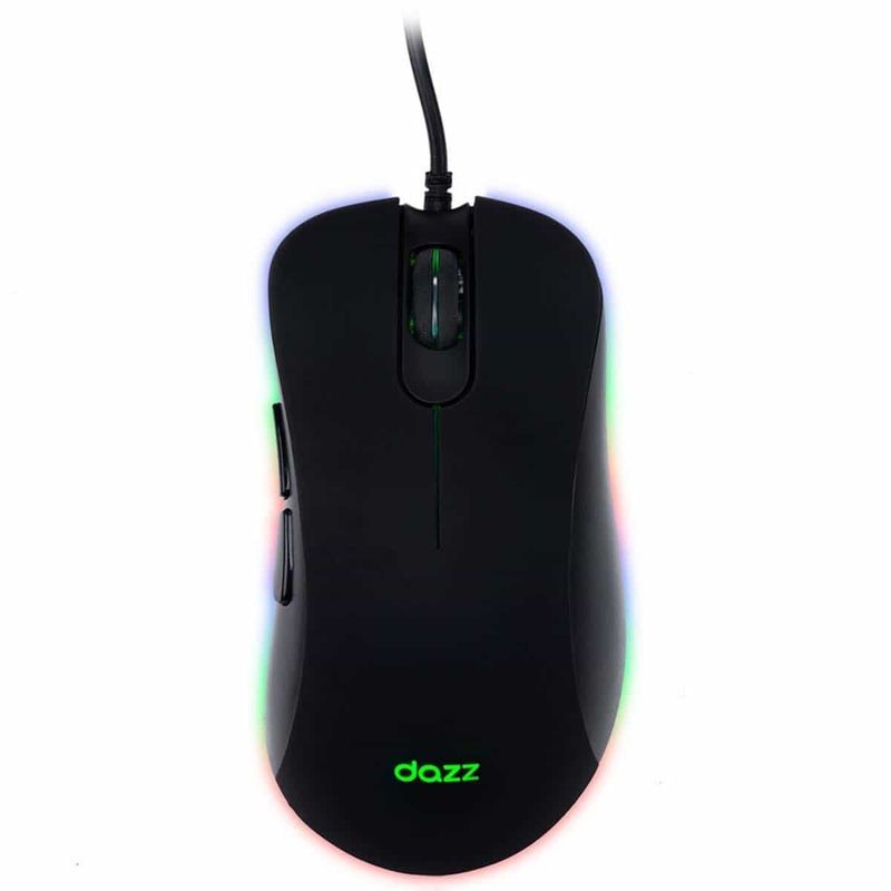 mouse com fio dazz fps essential preto