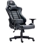 cadeira para escritório gamer dazz primex v2 preto e cinza 62000154