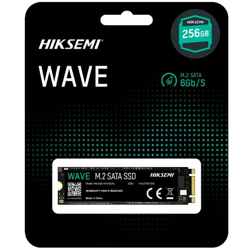 ssd interno hiksemi m.2 2280 250gb wave 5600mb sata iii (mp)