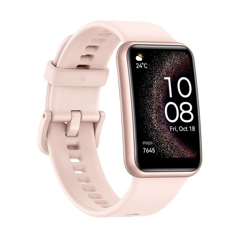 smartwatch huawei watch fit special edition 1.64" gps compatível com ios e android rosa (mp)