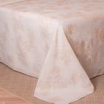 kit colcha queen branyl 3 peças dalia bege 235x260cm (mp)