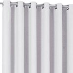 cortina branyl desirée voil trabalhado com forro 250x380cm branco (mp)