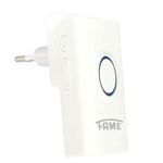 campainha musical fame sem fio com bateria bivolt branco (mp)