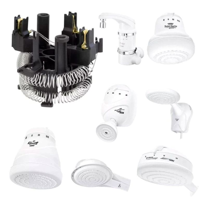 resistência fame para chuveiro elétrico 4 temperaturas 220v 3200w (mp)
