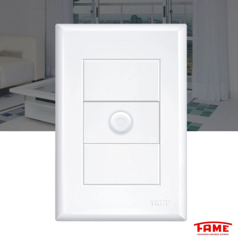 variador de luminosidade fame bivolt evidence 3950 branco (mp)
