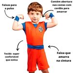 fantasia infantil curta goku dragon ball m 6 a 8 anos (mp)