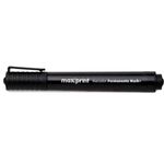 marcador permanente maxprint 5,7mm mark caixa com 12 unidades preto (mp)