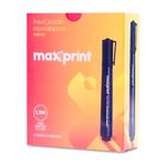 marcador permanente maxprint 5,7mm mark caixa com 12 unidades preto (mp)