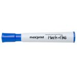 pincel de quadro branco maxprint mark caixa com 12 unidades azul (mp)