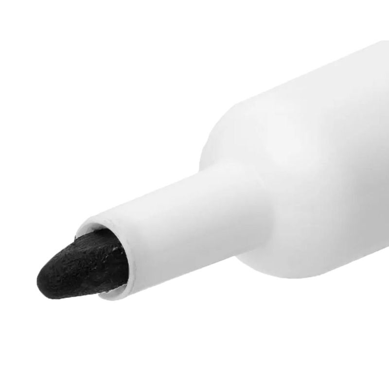 pincel de quadro branco maxprint mark caixa com 12 unidades preto (mp)