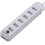 hub bright 7 portas branco 0191 (mp)
