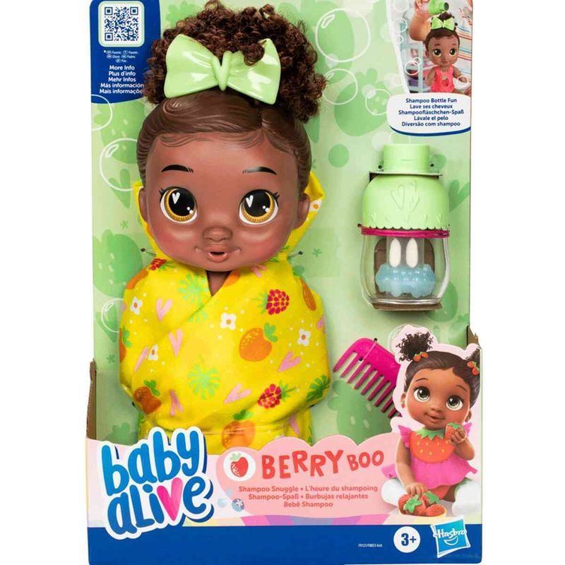 boneca baby alive bebê shampoo hasbro f9121