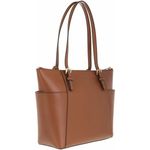 bolsa michael kors feminino charlotte marrom a-bi